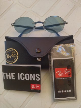 Occhiali da sole Ray-Ban LightRay Blu