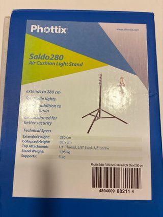 Foco LED Phottix Kali600 Studio