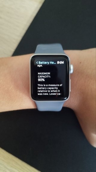 Apple Watch S3 Azul y Plata