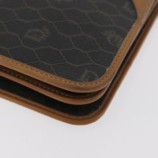 Christian Dior Honeycomb Canvas Shoulder Bag PVC
