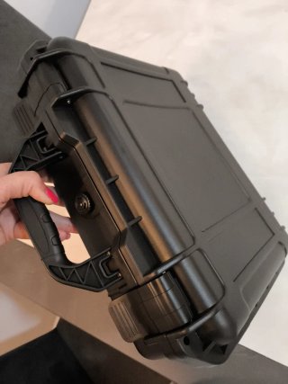 Valigetta porta orologi nera