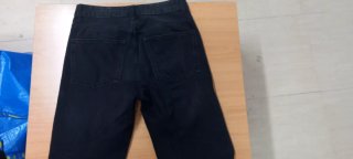 Vaqueros Bershka Negros Hombre