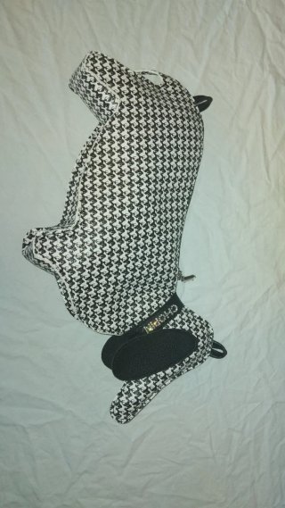 Bolso de mano nuevo estampado geométrico