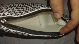 Bolso de mano nuevo estampado geométrico