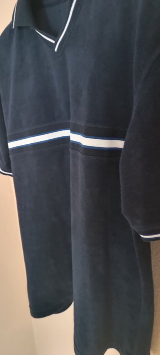 Polo Vintage 'Repunt'. Azul marino. Talla XL.