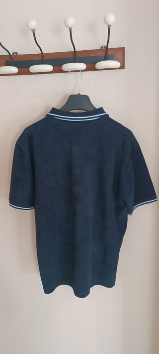 Polo Vintage 'Repunt'. Azul marino. Talla XL.