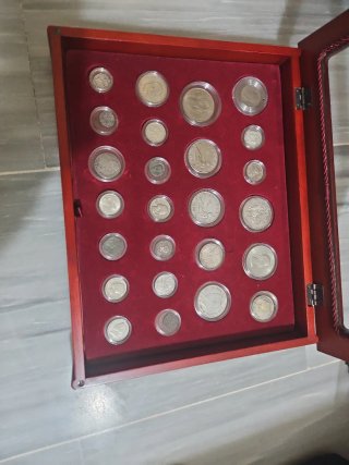 Colección Monedas Plata Antiguas