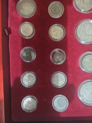 Colección Monedas Plata Antiguas