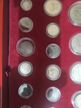 Colección Monedas Plata Antiguas
