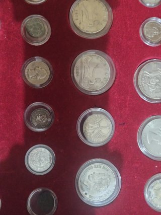 Colección Monedas Plata Antiguas