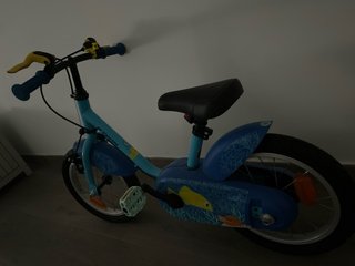 Bicicleta infantil azul 3-5 años