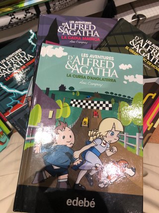 Les aventures de D’Alfred & Agatha 4 libros
