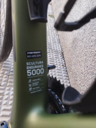 Bicicleta Endurance sin usar, posibilidad gravel