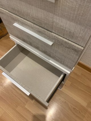 Comodini/Comode Separabili in Legno e Metallo