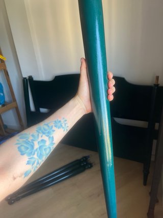 Estructura de cama de madera