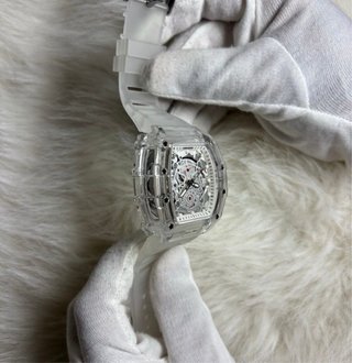 Reloj Transparente Esqueleto Hombre