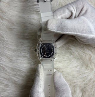 Reloj Transparente Esqueleto Hombre