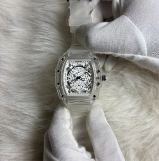 Reloj Transparente Esqueleto Hombre