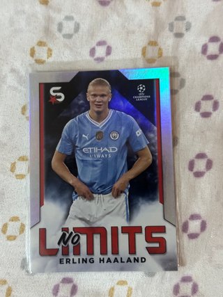 Erling Haaland No Limits Topps Superstars