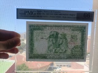 Billete 1000 Pesetas 1957 PMG66EPQ