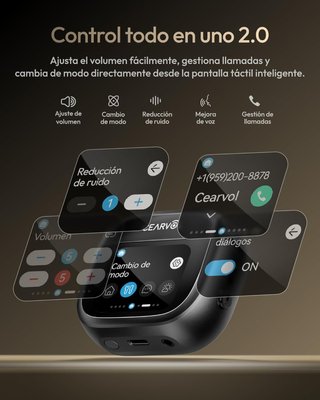 Auriculares CEARVOL negros IA