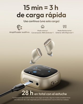 Auriculares CEARVOL negros IA