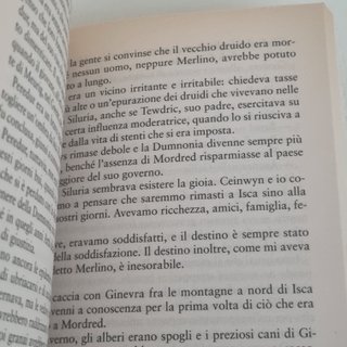 Excalibur La spada perduta romanzo di B. Cornwell