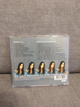 Cher Believe Anniversary CD box