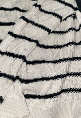 Jersey Rayas Blanco y Negro