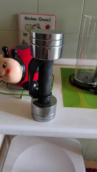 Pesas y mancuernas para entrenar