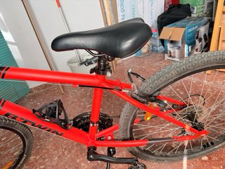 Bicicleta Rockrider 500 Naranja neón 24”