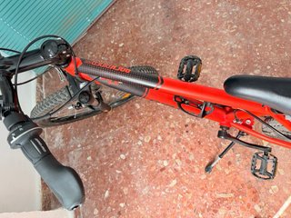 Bicicleta Rockrider 500 Naranja neón 24”