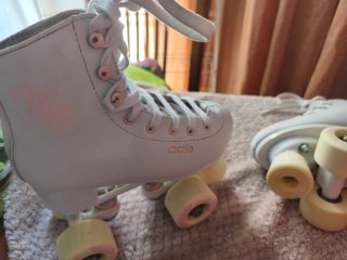 Patines Oxelo Blancos 4 Ruedas