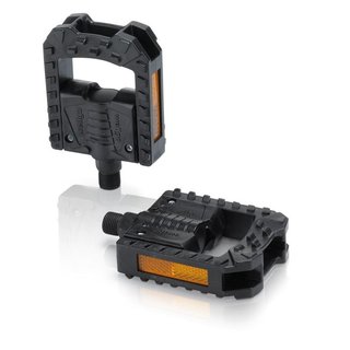 Pedales Bici XLC Plegables Plástico Negro