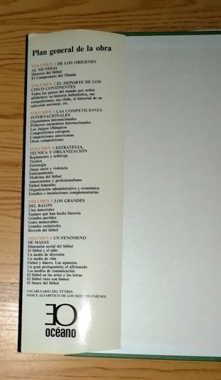 ENCICLOPEDIA MUNDIAL FÚTBOL 6 VOL. + MUNDIAL 82