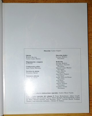 ENCICLOPEDIA MUNDIAL FÚTBOL 6 VOL. + MUNDIAL 82
