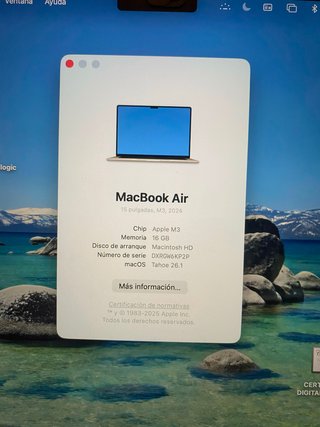 MacBook Air 16 GB - 15 pulgadas + Magic Mouse