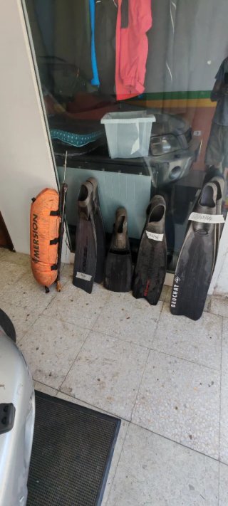 Aletas de buceo Cressi 40/41