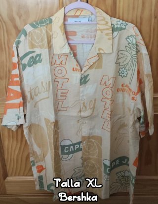 Camisa Bershka XL Estampada