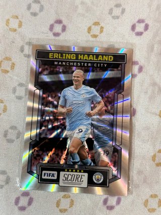 Erling Haaland Panini Score FIFA Laser