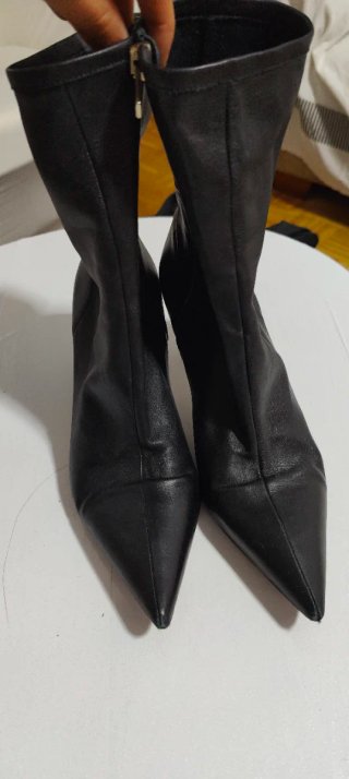 Botines elegantes negros