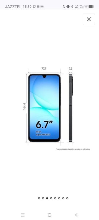 Samsung A17 5G Negro Nuevo