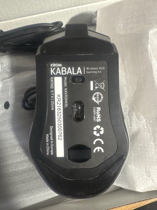 Krom Teclado y Ratón Gaming RGB