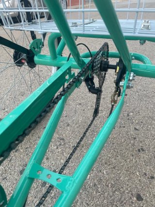 Triciclo para adultos color verde