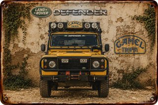 Chapa Decorativa Land Rover Defender