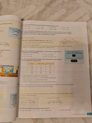 Matemáticas 1 secundaria Revuela