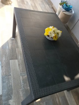 Mesa de exterior para 6 personas