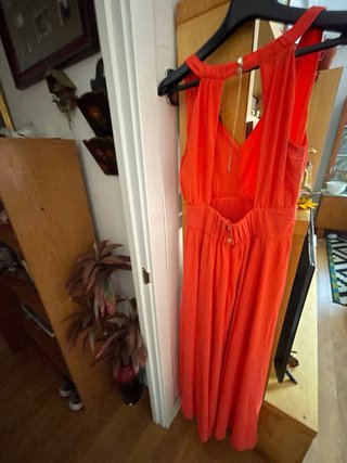 Vestido naranja fiesta/graduación nuevo