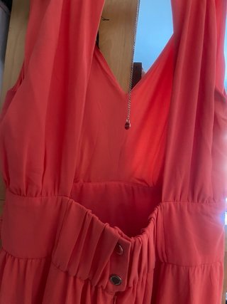 Vestido naranja fiesta/graduación nuevo