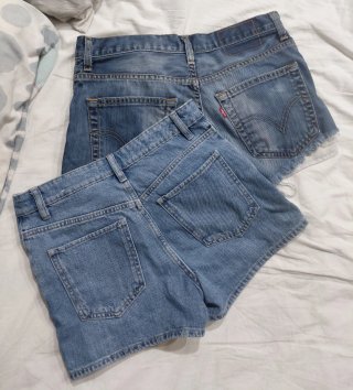 Pack 2 Vaqueros Mango y Levi's Azules